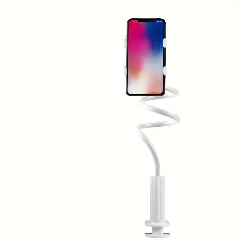 Phone Holder for Bed Gooseneck Phone Stand Long Arm Clamp for Desk