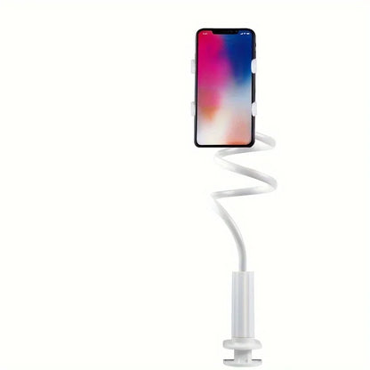 Phone Holder for Bed Gooseneck Phone Stand Long Arm Clamp for Desk
