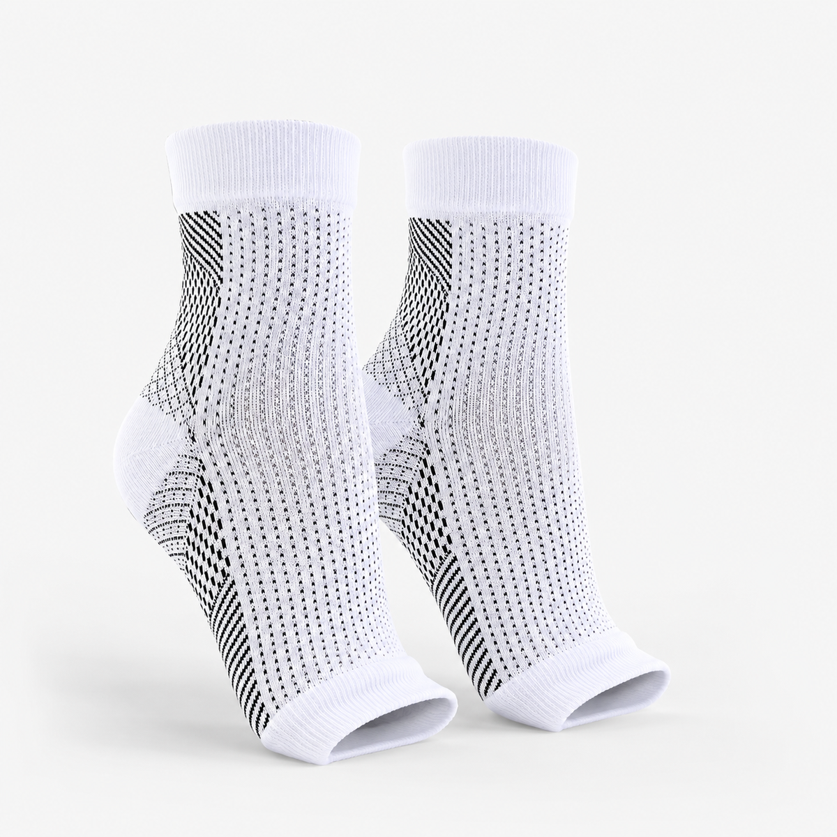 Open Toe Compression Socks Ankle Compression Sleeve for Women and Men