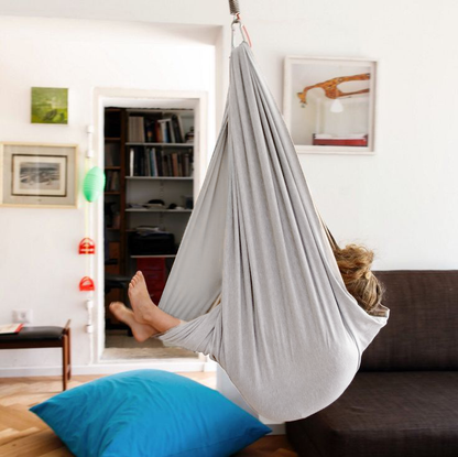 Sensory Swing Therapy Hammock for Kids Soft Cotton Hanging Seat