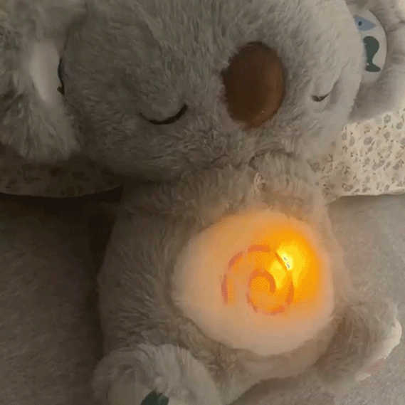 Stuffed Animal Sleep Aid Plush Toy with Light and Sound