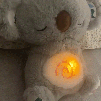 Stuffed Animal Sleep Aid Plush Toy with Light and Sound
