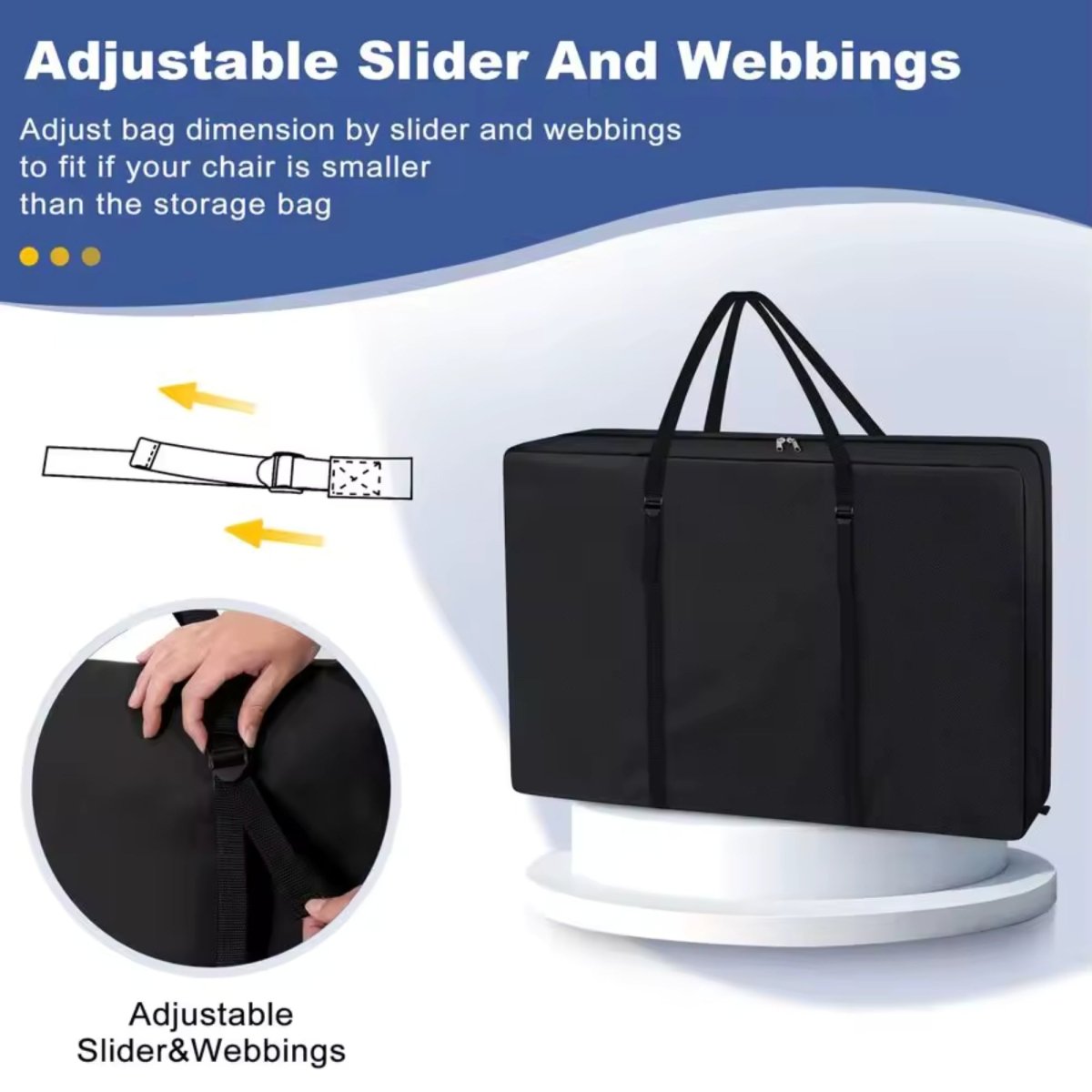 Storage Bag Heavy Duty Waterproof 42 Inch for Folding Camp Chairs