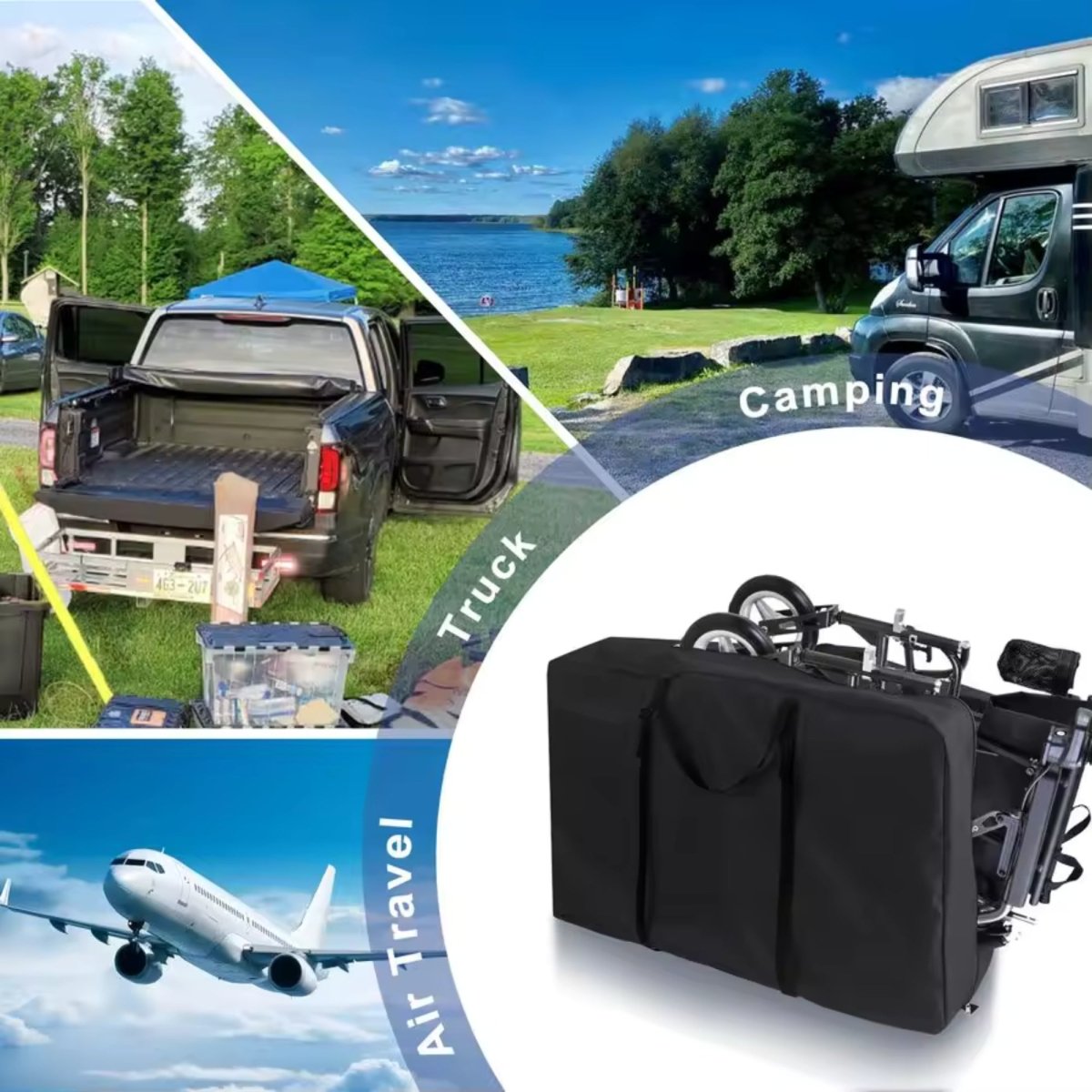 Storage Bag Heavy Duty Waterproof 42 Inch for Folding Camp Chairs
