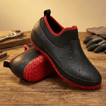 Work Shoes Waterproof Slip On Safety Work Sneakers