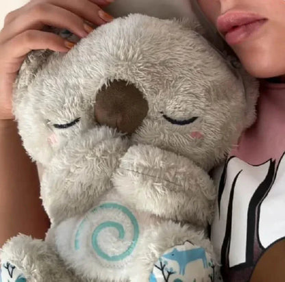 Stuffed Animal Sleep Aid Plush Toy with Light and Sound
