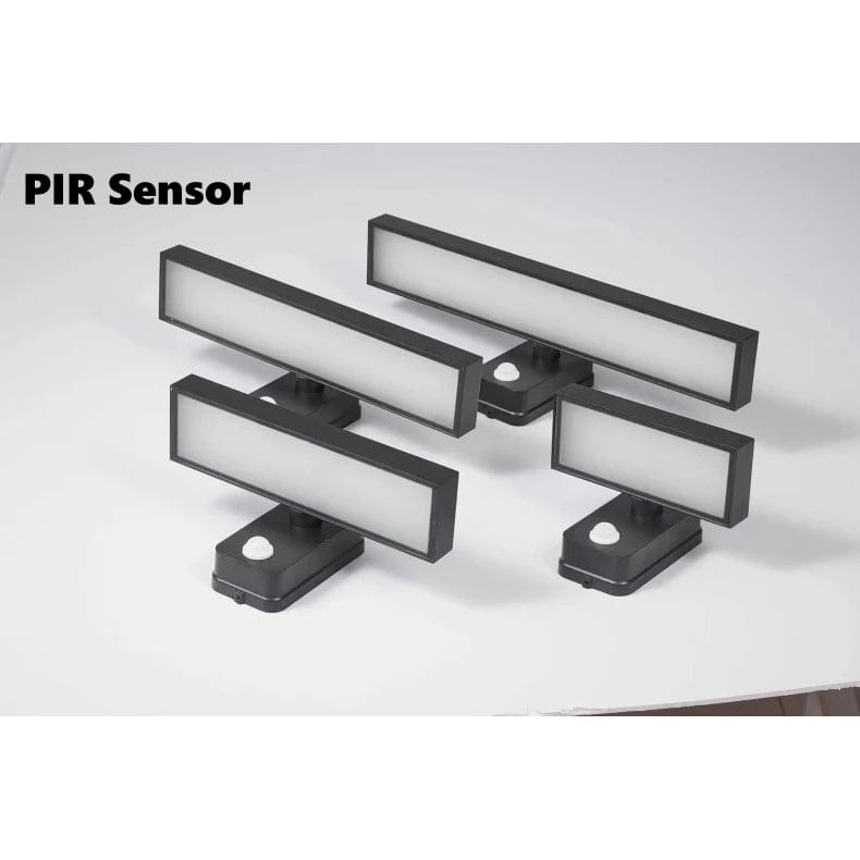Outdoor PIR Motion Sensor Wall Light - Waterproof & Adjustable