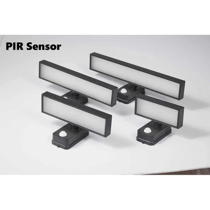 Outdoor PIR Motion Sensor Wall Light - Waterproof & Adjustable