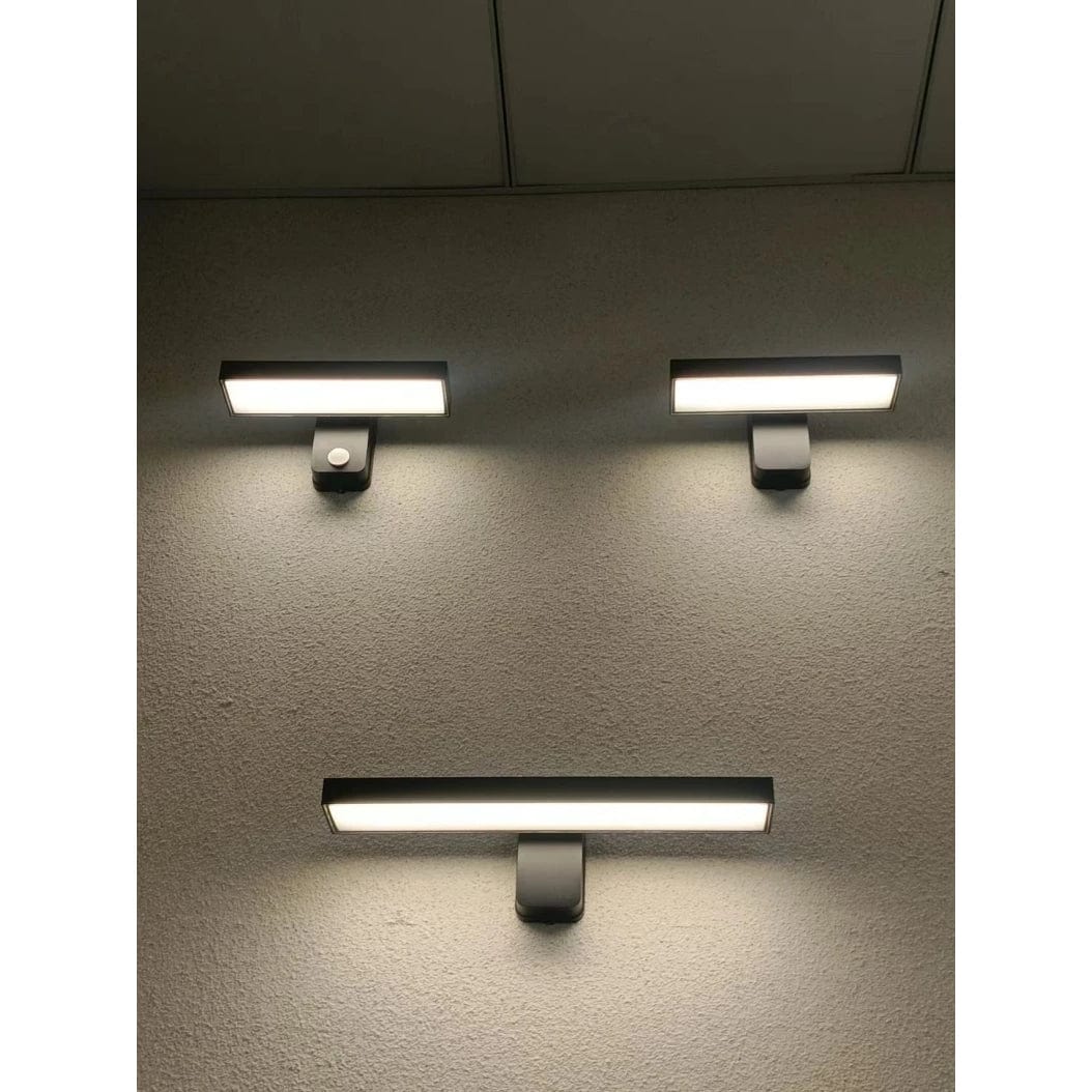 Outdoor PIR Motion Sensor Wall Light - Waterproof & Adjustable