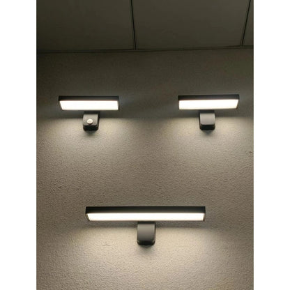 Outdoor PIR Motion Sensor Wall Light - Waterproof & Adjustable