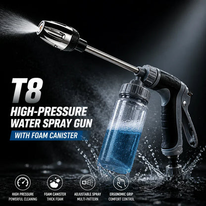 Garden Hose Nozzle High Pressure Sprayer for Car Wash and Patio
