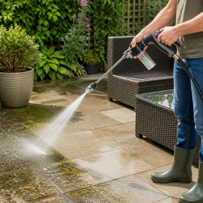 Garden Hose Nozzle High Pressure Sprayer for Car Wash and Patio