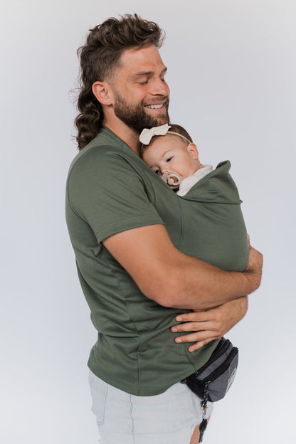 Baby Carrier Wrap Cotton Ergonomic Infant Sling Breathable Carrier Shirt
