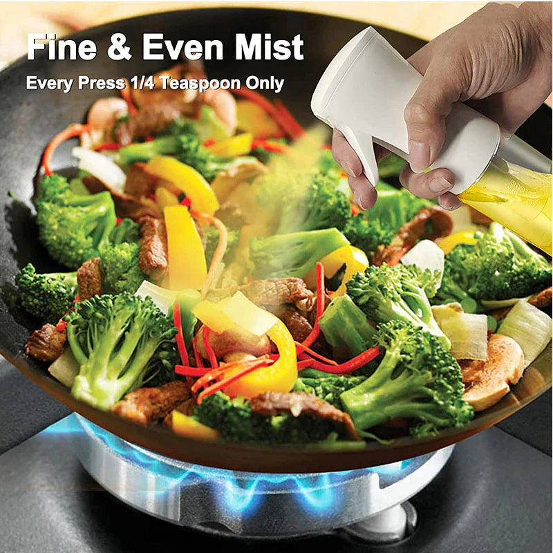 Versatile Refillable Oil Spray Bottle for Home Chefs